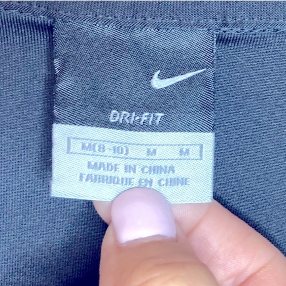 Nike Girls Dri-Fit Full Zip Grey Jacket size Medium - Picture 4 of 9